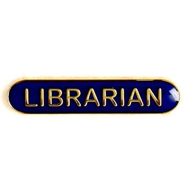 Librarian - Bar Shaped School Badge