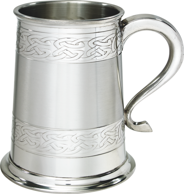 Wentworth Pewter Celtic 1 Pt Tankard