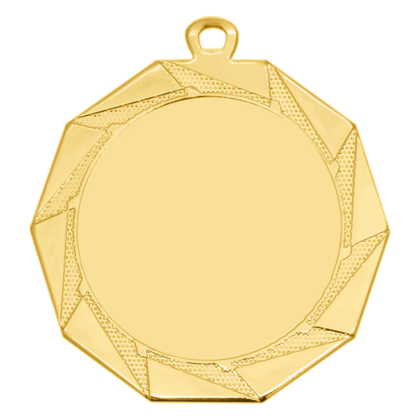 70mm Economy Polygon Medallion