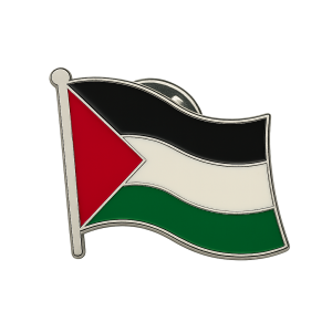 Palestine Flag Pin